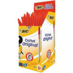 Stylo à bille BIC Cristal Original 1,0 mm Rouge