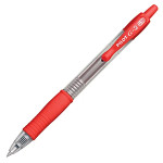 Stylo roller à encre gel G-2 Pilot Pointe Moyenne Rouge