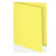 Chemise cartonnée std pastel Jaune 240g - 24 x 32 cm Chrono