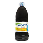 Gouache Liquide bouteille de 1000 ml Noir Elios Giotto