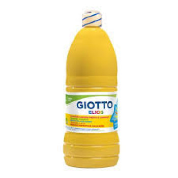 Gouache Liquide bouteille de 1000 ml Jaune d'or Elios Giotto