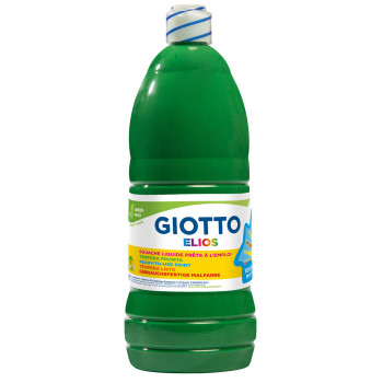 Gouache Liquide bouteille de 1000 ml Vert franc Giotto